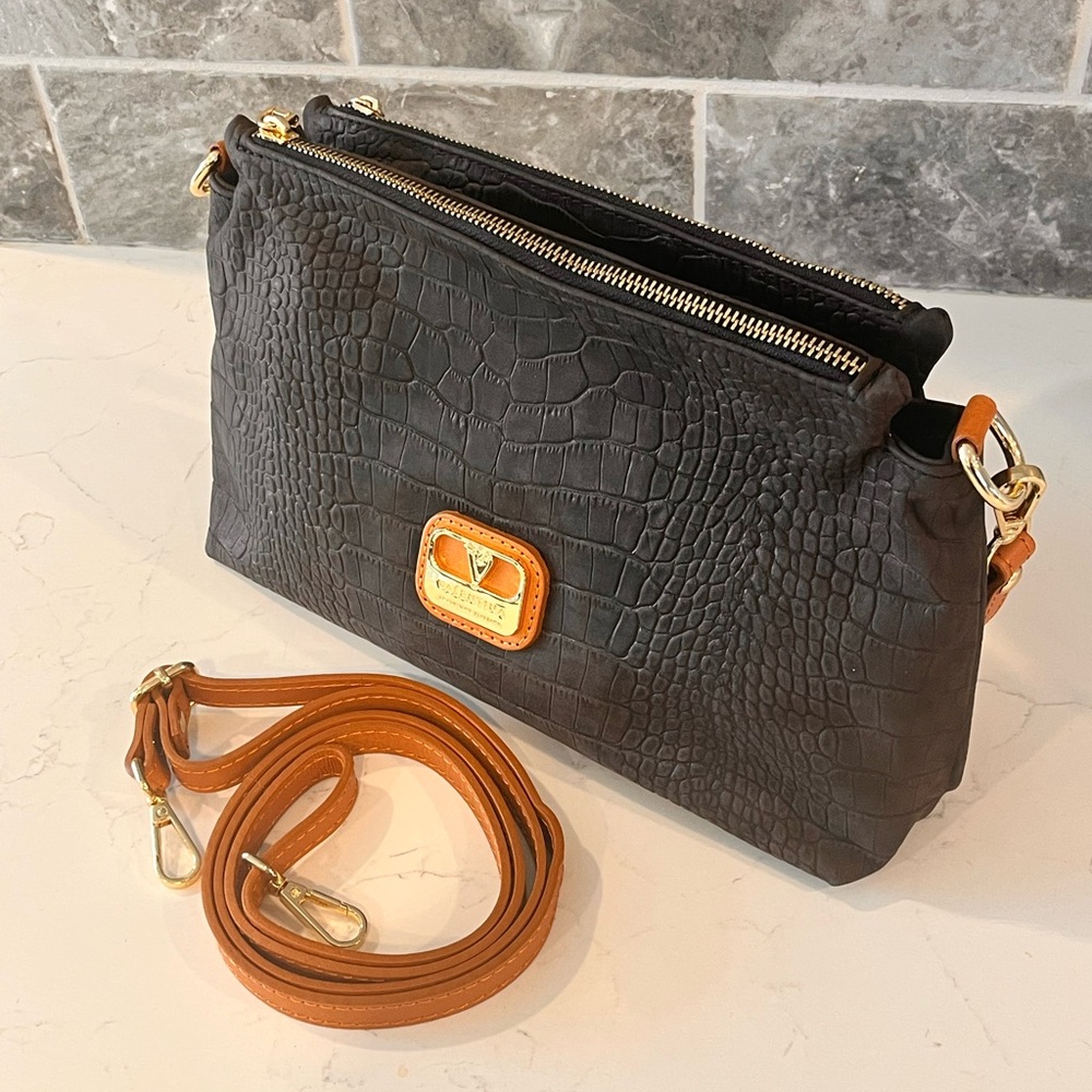 Valentina Leather Handbag Made in Italy